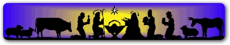 Manger Scene - Wise Men and Infant Jesus